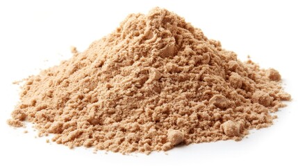 Ginger Powder: A finely ground powder from dried ginger root, commonly used in cooking and baking, known for its spicy flavor and digestive health benefits.
