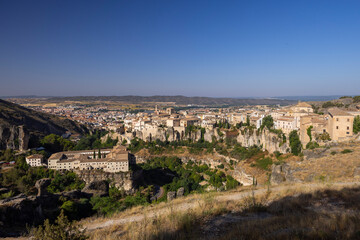 Naklejka premium Cuenca old town, UNESCO site, Kastilie La Mancha, Spain