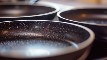 Non-Stick Coating: A durable layer on cooking surfaces that allows food to slide off effortlessly, reducing stuck-on food and simplifying cleanup after every use.
