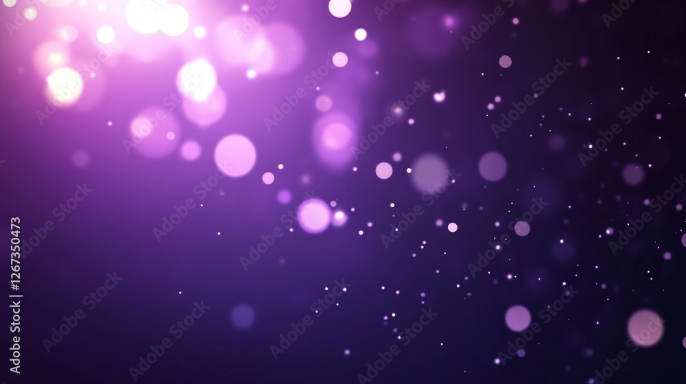 Aufkleber purple light defocused blurred motion gradient abstract background with smooth horizontal flow of vi