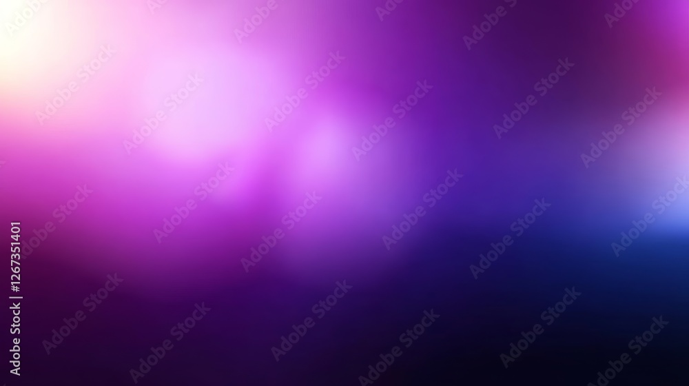 Poster purple light defocused blurred motion gradient abstract background with smooth horizontal flow of vi