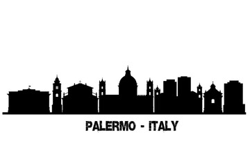 Palermo skyline, con tutti i palazzi