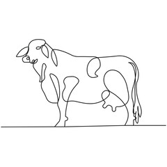 Caw  icon  continuous one line drawing  outline vector illustration