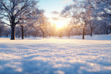 Obraz premium winter road in the forest