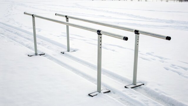 Parallel Bars in Snow