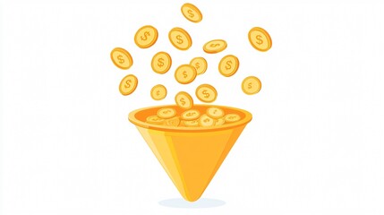 Funnel Diagram Vector: Understanding Business Processes