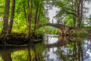 bridge over the river