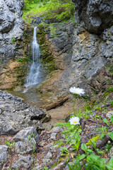 Raztocky waterfall, Kvacianska valley, Chocske vrchy, Slovakia