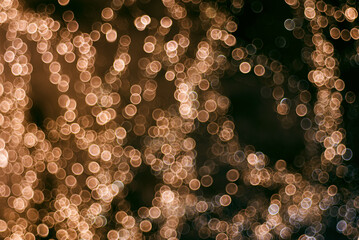 Kolorowy bokeh, okrągłe kółka, tekstura. © Elżbieta Kaps