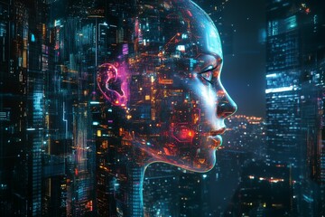 AI-Generated Science Fiction Space Illustrations – Futuristic Cosmic Artwork