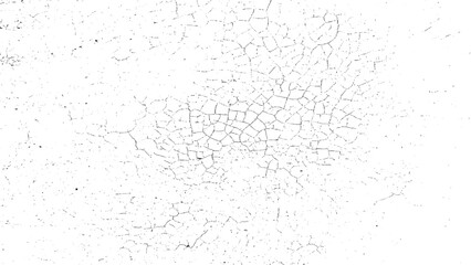 Old cracked rusty paint background texture close-up black and white