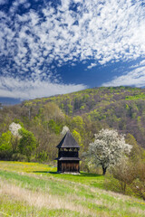 Belfry near Church of St. Martin, Cerin, Polana, Slovakia © Richard Semik