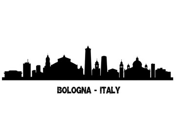 Bologna skyline, con tutti i palazzi