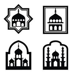 Islamic Faith and Culture Silhouette Pack