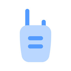Obraz premium walkie talkie duotone icon