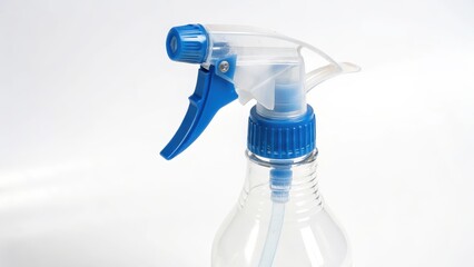 Plastic Spray Bottle with Blue Trigger