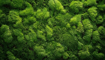 Fototapeta premium green mossy grass texture background