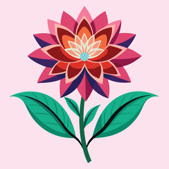 Beautiful Flower Vector Illustration 