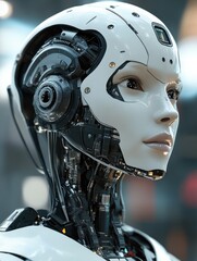 Humanoid robot - artificial intelligence and new technology