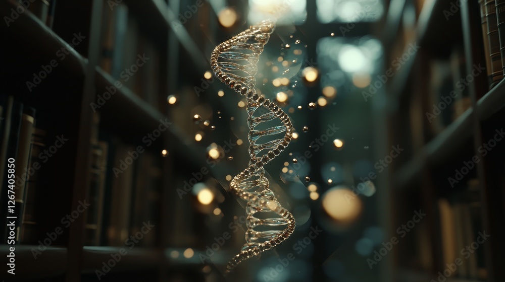 Poster a digital archive of dna information presenting vast online collections and the future of informatio