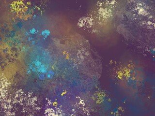 Abstract artistic background print decorative art design wallpaper painting