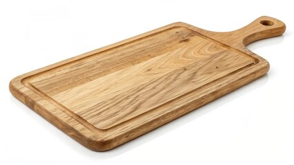 Rectangular Wooden Cutting Board with Handle