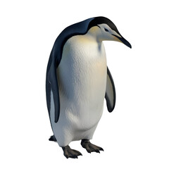 Fototapeta premium penguin isolated on white background