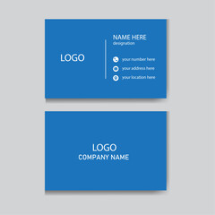 business card design template corporate 