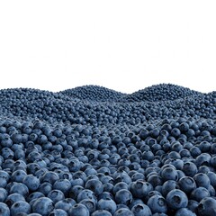 Blueberry Hills: A Surreal Landscape of Abundance