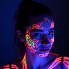 woman in mask