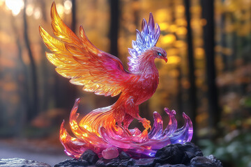 Fototapeta premium rooster in the sun