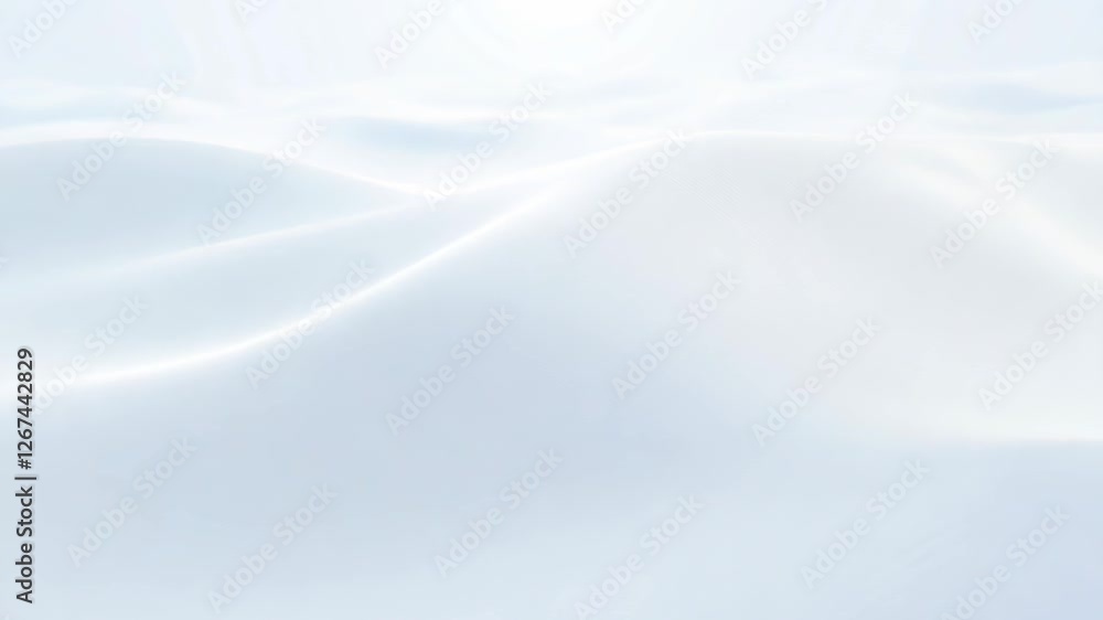 Poster elegant abstract white background with soft surface texture and seamless looping animation