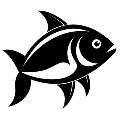 vector illustration of a fish