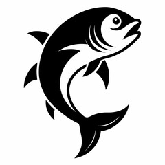 vector illustration of a fish