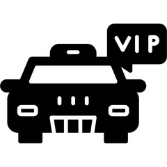 VIP Taxi Icon