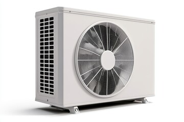 Modern air source heat pump unit for energy-efficient heating and cooling