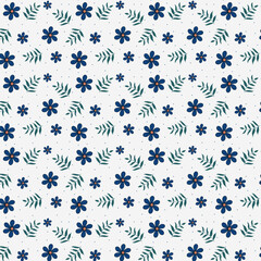 Hand drawn vector abstract pattern. Seamless floral pattern. Suitable for bed sheet design, clothing, wrapping paper, invitation background. Elegant seamless