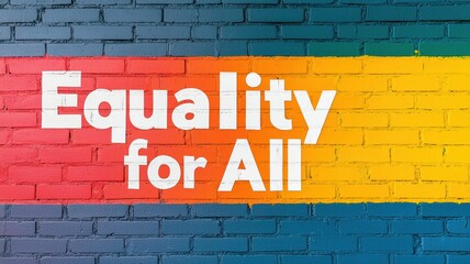 Fototapeta premium Colorful mural with the phrase 