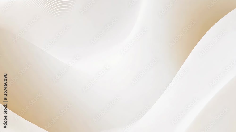 Poster elegant white background with abstract texture - seamless looping animation