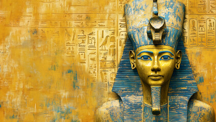 statue of the pharaoh