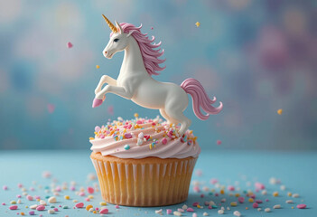 unicorn cupcake