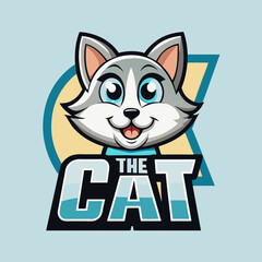 Cat Logo Design Vector. Stylish Feline Silhouettes & Icon Set.