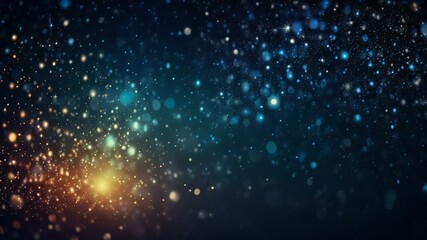 Obraz premium blue space background