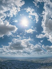 HDRI Perfect Sky Equirectangular Panorama 26