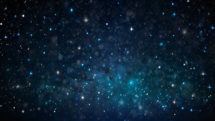 Obraz premium blue space background
