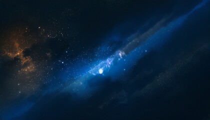 Fototapeta premium Universe space filled with stars, nebula and galaxy texture background