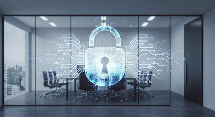 Cyber Security Meeting: Secure Data in a Modern Office. Protection, Privacy, & Digital Defense Strategies.