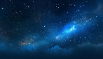 Obraz premium Universe space filled with stars, nebula and galaxy texture background