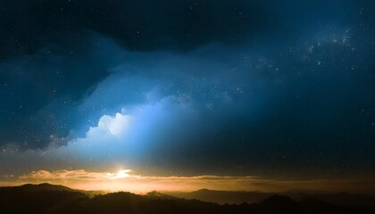 Fototapeta premium Universe space filled with stars, nebula and galaxy texture background