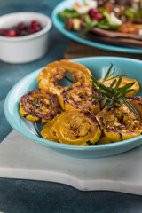 Roasted Butternut Squash Slices